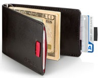 Distil Union Wally Bifold Slim Leather Wallet