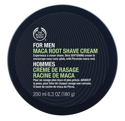 The Body Shop For Men: Maca Root Shave Cream