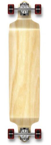 Yocaher Professional Speed Drop Down Stained Complete Longboard