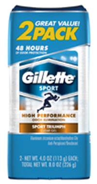 Gillette Clear and Refreshing Gel Sport Antiperspirant & Deodorant