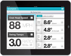 Swingbyte 2 Golf Training Device app