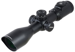 UTG 30mm SWAT 3-12X44 Compact IE Scope with AO Mil-dot, 36 Colors EZ-TAP 