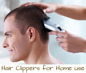 using hair clippers to cut hair