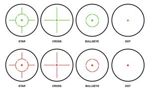 red dot reticles