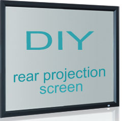 DIY Rear Projection Screen, material