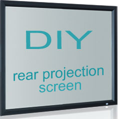 rear projection diy