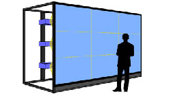 rear projection screen