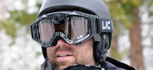 snow goggles with camera