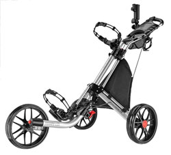 CaddyTek EZ-Fold 3 Wheel Golf Push Cart