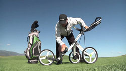 Golf push cart