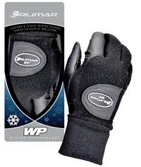 Orlimar WP Winter Performance Golf Gloves, Medium/Large, Black