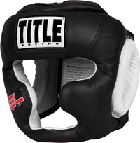 TITLE Gel World Full-Face Training Headgear