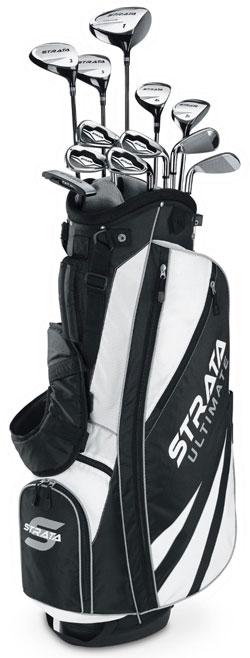 Callaway Men's Strata Ultimate Complete Golf Set, 18-Piece