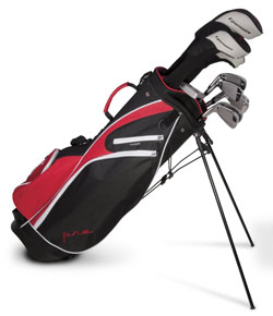 bag with clubs