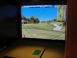 Golf Impact Screen Hanging Model Poly 108 x 144 Seamless-Triple hemmed