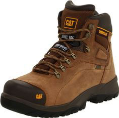 Caterpillar Men's Diagnostic Waterproof Steel-Toe Work Boot