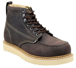 Golden Fox Men's Premium Leather Soft Toe Light Weight Industrial Construction Moc Work Boots Insulated