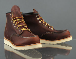 tan leather work boots