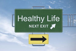 healthy life road exit