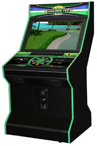 Golden Tee Golf Arcade Game - 32in. LCD Screen