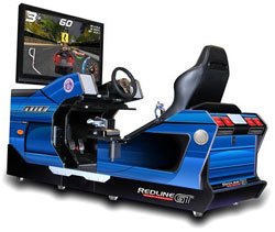 Racing Simulator Machine by Chicago Gaming - Redline GT