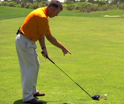 proper stance for a driver swing