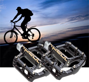 solutions for slippery bike pedals