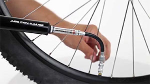 MTB mini bike pump