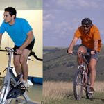 Stationary bike vs outdoor cycling
