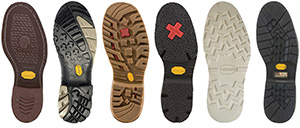types of work boot soles