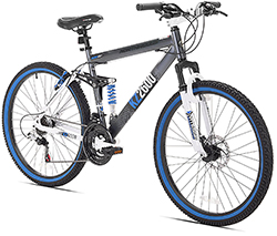 Kent Thruster KZ2600 Dual-Suspension Mountain Bike, 26-Inch