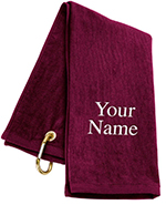 Personalized Tri-Fold Golf Towel