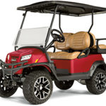 Electric Golf Cart working with batteries