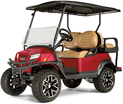 Electric Golf Cart working with batteries