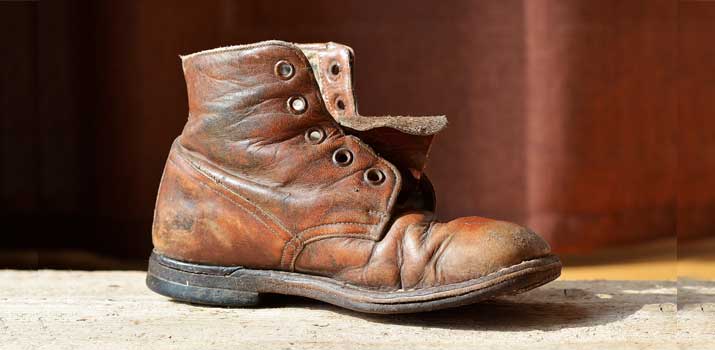 Fixing Scuffed Work Boots