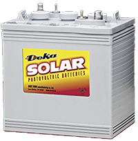 Deka/MK Battery 8GGC2 6V 180 AH AT 20HR HD TYPE GEL BATTERY