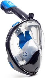 Seaview 180° GoPro Compatible Snorkel Mask- Panoramic Full Face Design