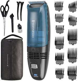 Remington HC6550 Cordless Vacuum Haircut Kit, Vacuum Trimmer, Hair Clippers, Hair Trimmer, Clippers