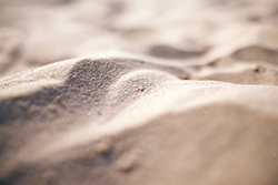 sand is a good filler for a punching bag