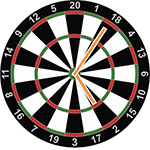 Around the Clock darts game