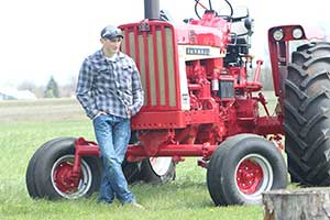 farmer man wearing proper boots