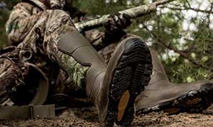 warm hunting boots