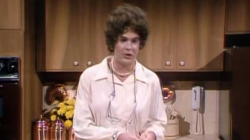 Julia Child Dan Aykroyd SNL