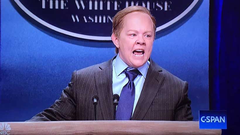 Sean Spicer Melissa McCarthy SNL