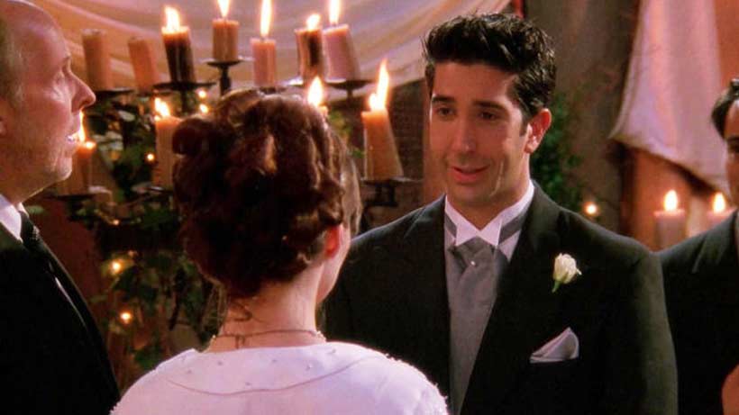 Ross says Rachel - Friends