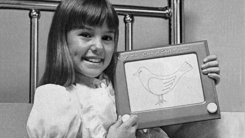 Etch a Sketch in the 60s